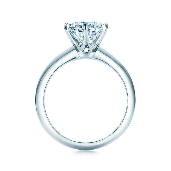 Tiffany style 6 prong solitaire ring setting