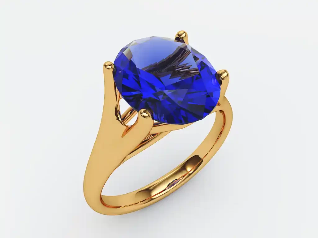 Radiant Elegance Ring setting for 10x8 oval