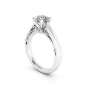 Diamond semi mounting ring setting for 1 carat diamond