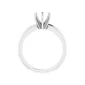 6 prong oval ring setting only 14k white gold